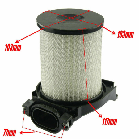 Изображение Воздушный фильтр для Yamaha XJR400 1993-2010 AF047 (4HM-14450-00)