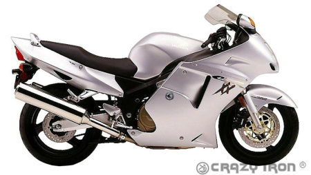 Изображение Слайдеры для Honda CBR1100XX Blackbird 97-06 CRAZY IRON 1060
