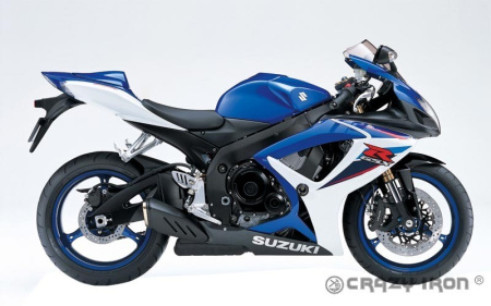 Изображение Слайдеры для Suzuki GSX R600 GSX R 750 06-10 CRAZY IRON 2014