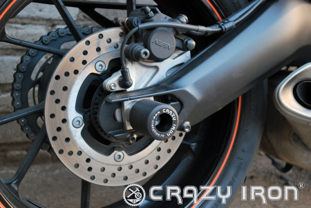 Изображение Слайдеры в ось заднего колеса для Yamaha MT 09 2014- по наст. времяCRAZY IRON 3401