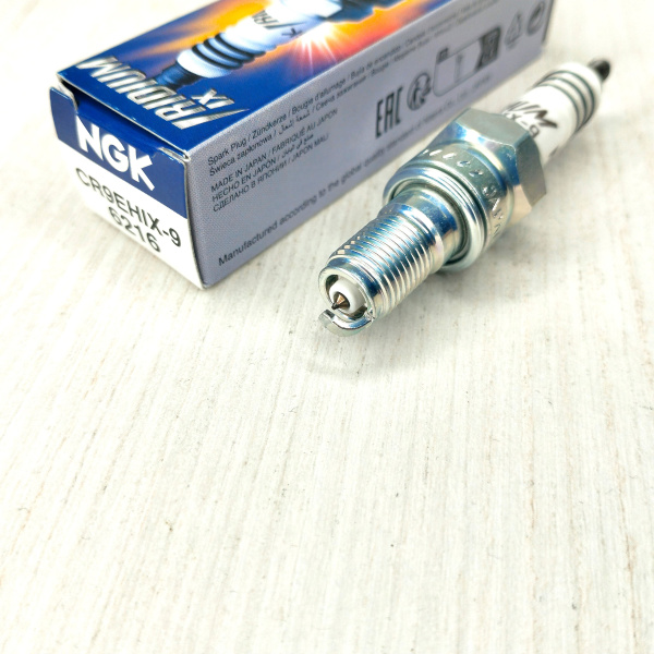 Изображение Свеча зажигания NGK CR9EHIX-9 (6216) Иридиевая