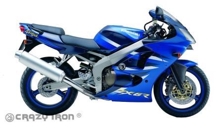 Изображение Слайдеры для Kawasaki ZX6R 00-02 CRAZY IRON 4065