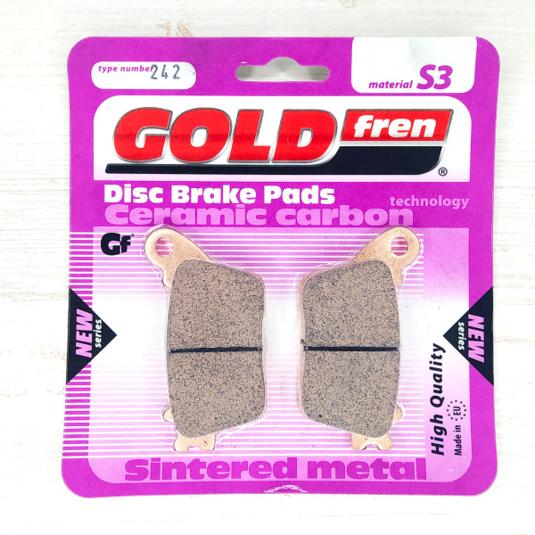 Изображение Тормозные колодки Gold Fren S3 242 (FA436)